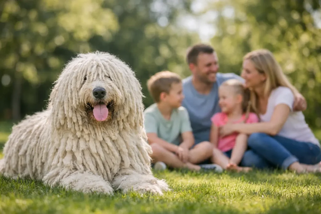 Are Komondors Good Family Dogs?