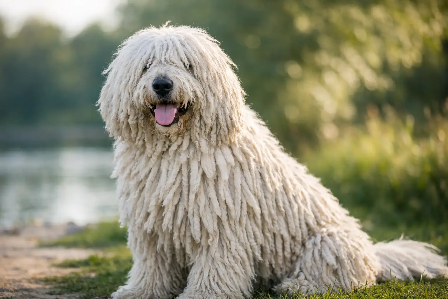 What Is a Komondor Temperament Like?