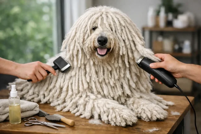 Komondor Grooming Coat Care Done Right