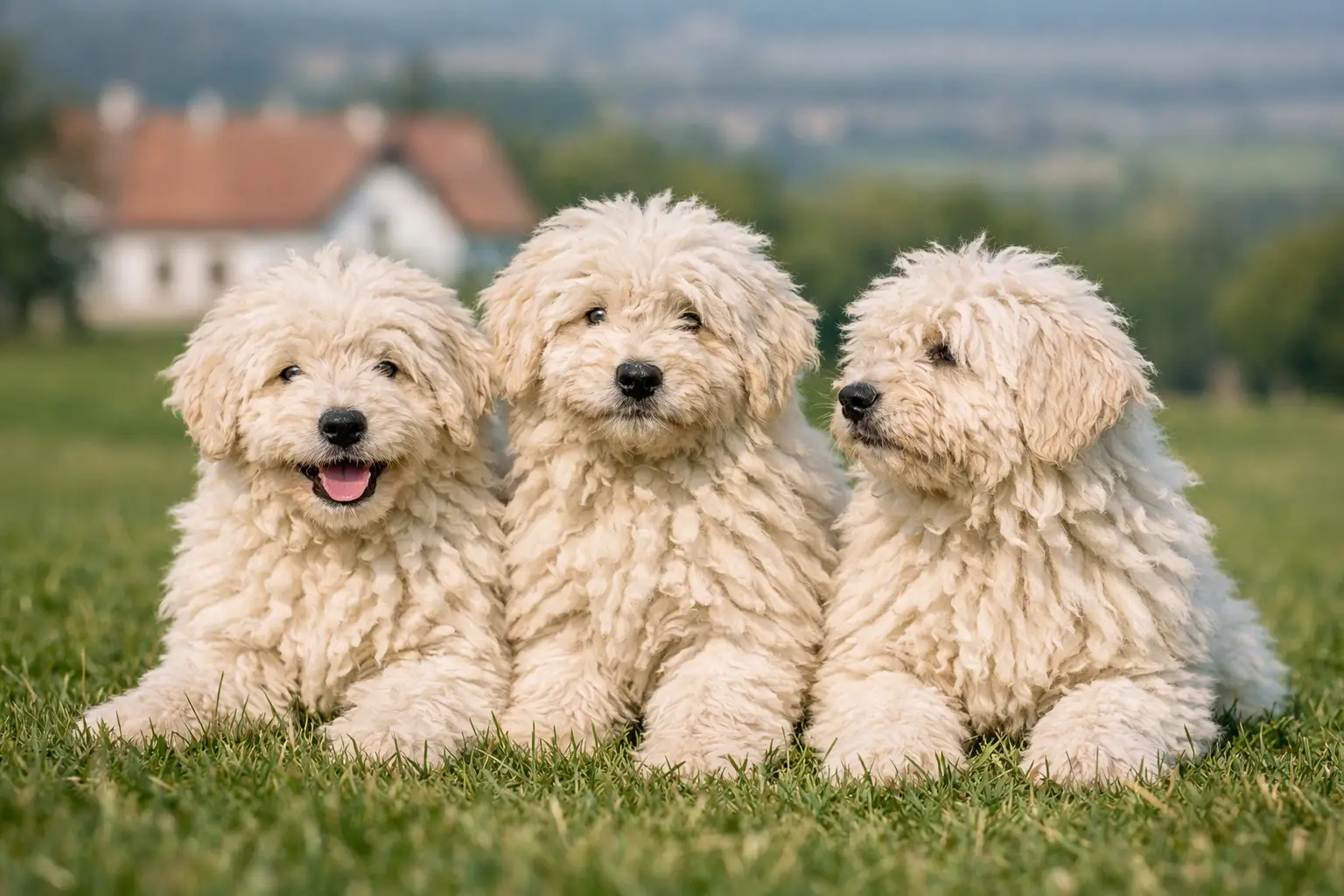 Komondor Puppies for Sale From Champion Hungarian Lines