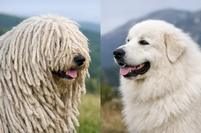 Komondor vs Great Pyrenees: Key Differences