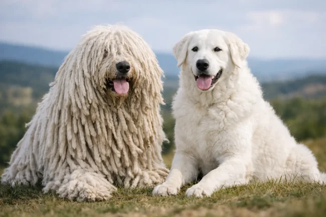 Komondor vs Kuvasz: Which Breed Fits You?