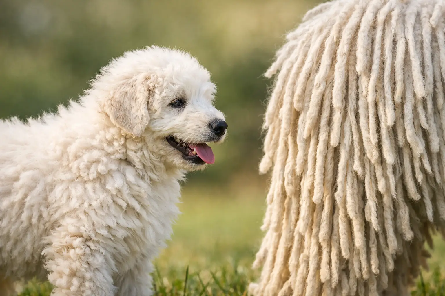 When Does Komondor Coat Cord?