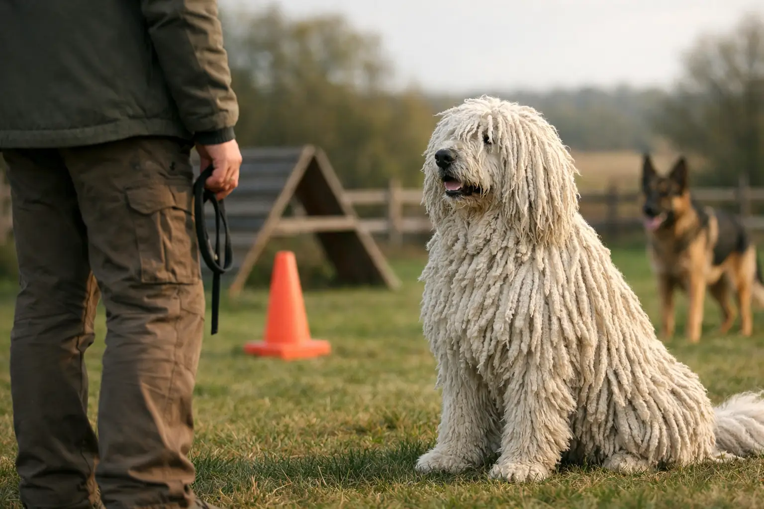 Komondor Training for a Steady Guardian Dog