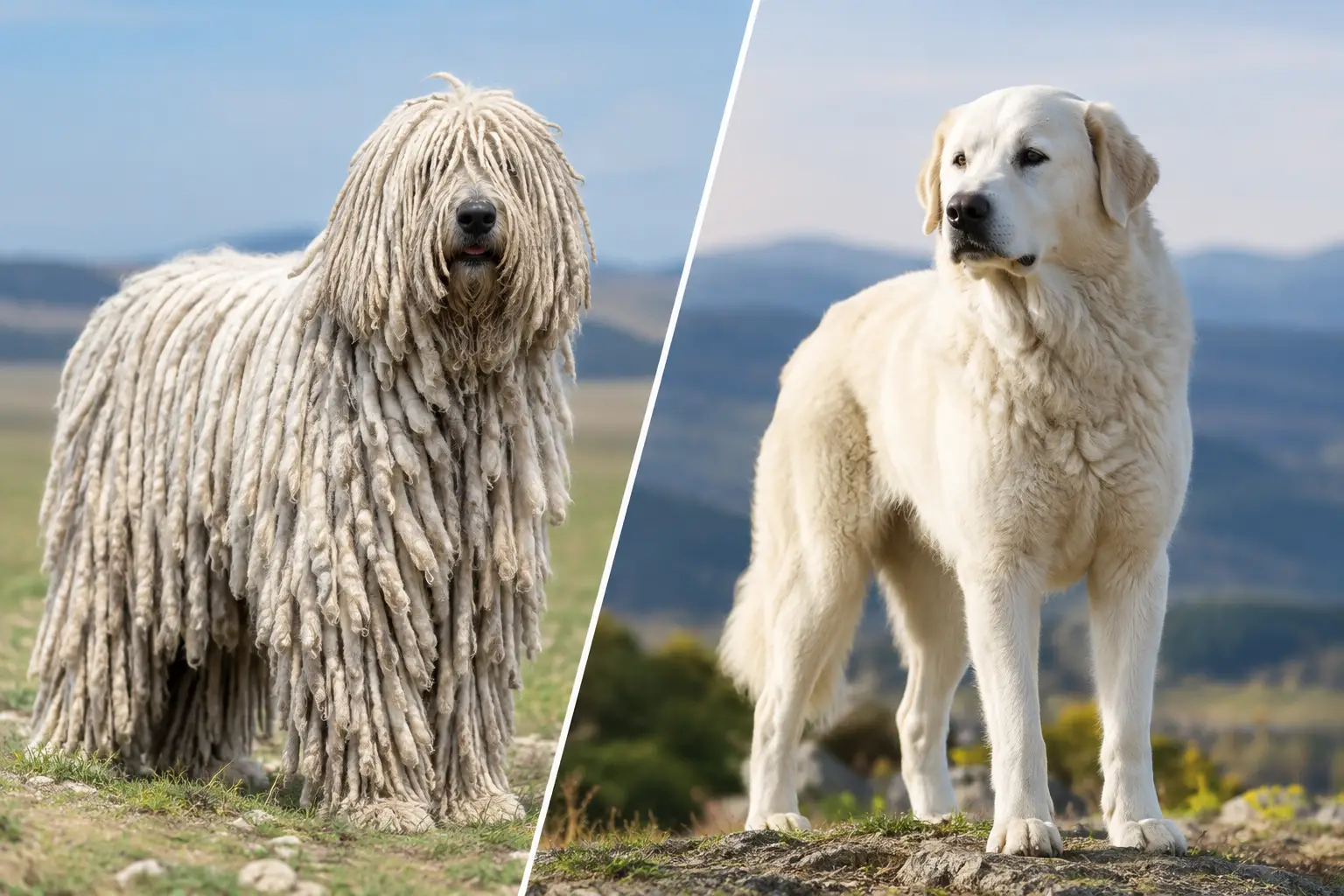 Komondor vs Akbash: Which Guardian Fits?