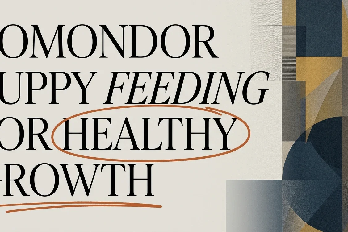 What to Feed a Komondor Puppy for Healthy Growth