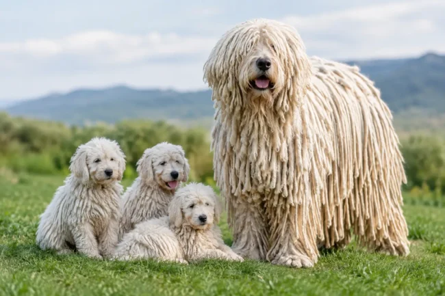 Komondor Hip Health: Breeding, Growth, and Care